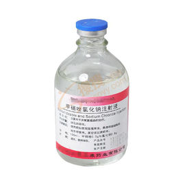 Botella de cristal de la infusión farmacéutica de Metronidazole que embala BBCA