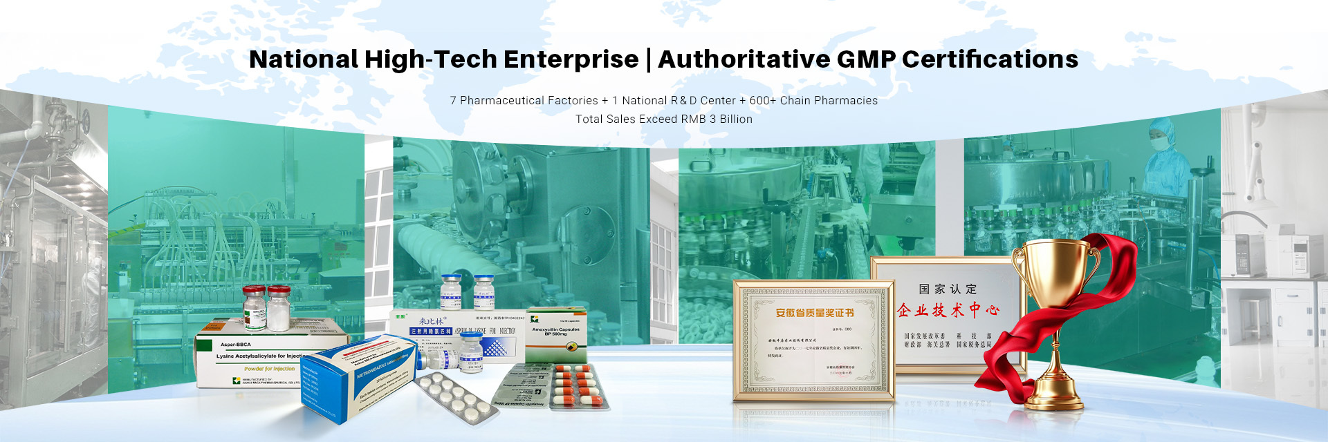 calidad Ingrediente farmacéutico activo fábrica